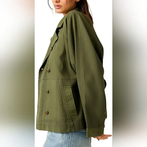 FREE PEOPLE Viva Surplus Jacket NWT - Picture 3 of 8